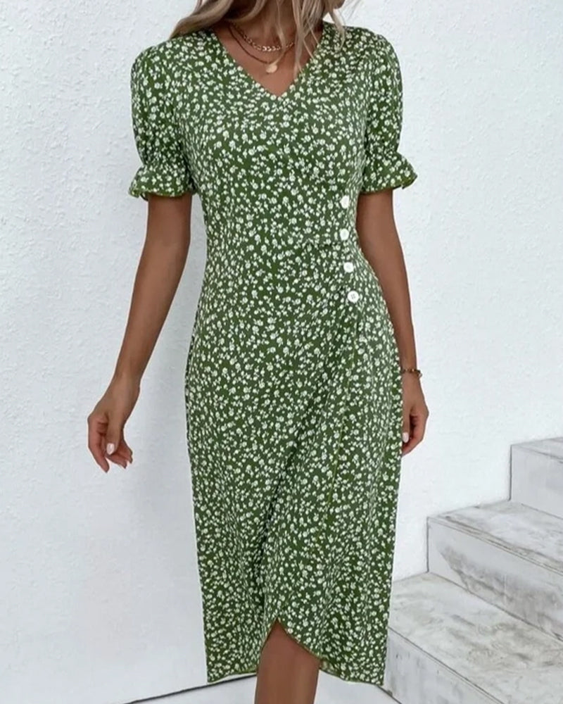 Ellaine™ - Robe d'été florale couvrante