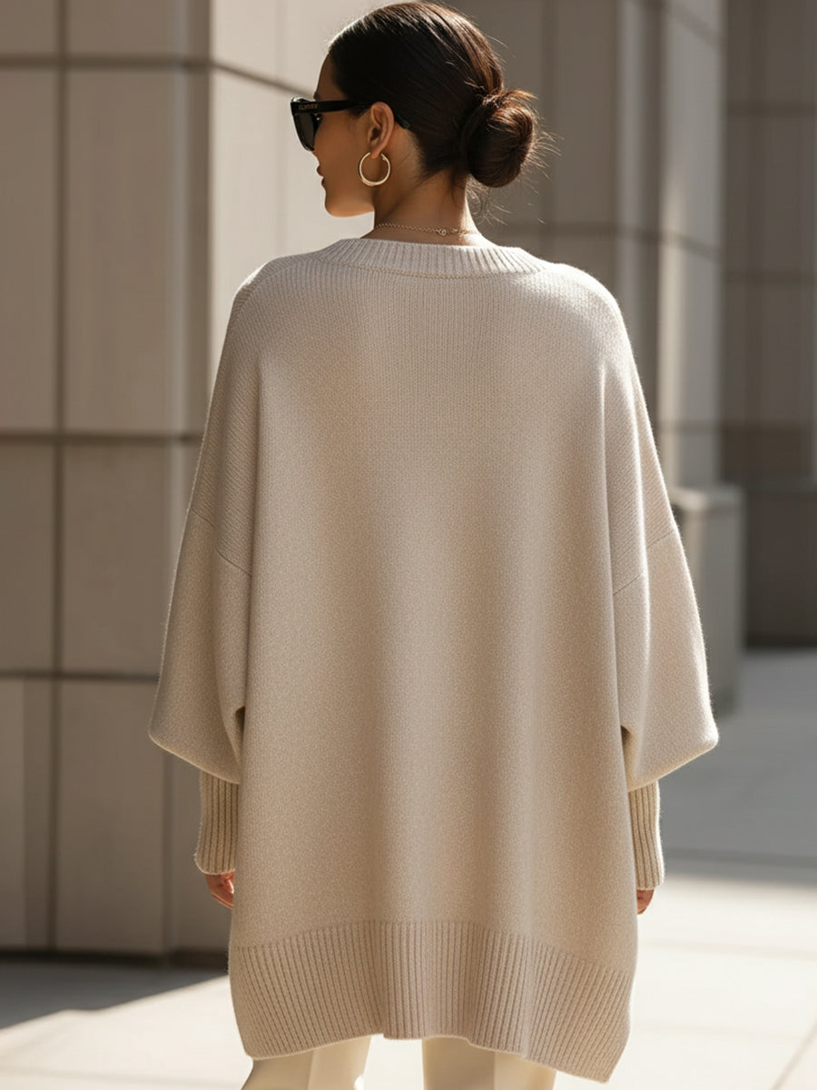 Luna | Pull Oversize pour Élégantes Journées d'Hiver