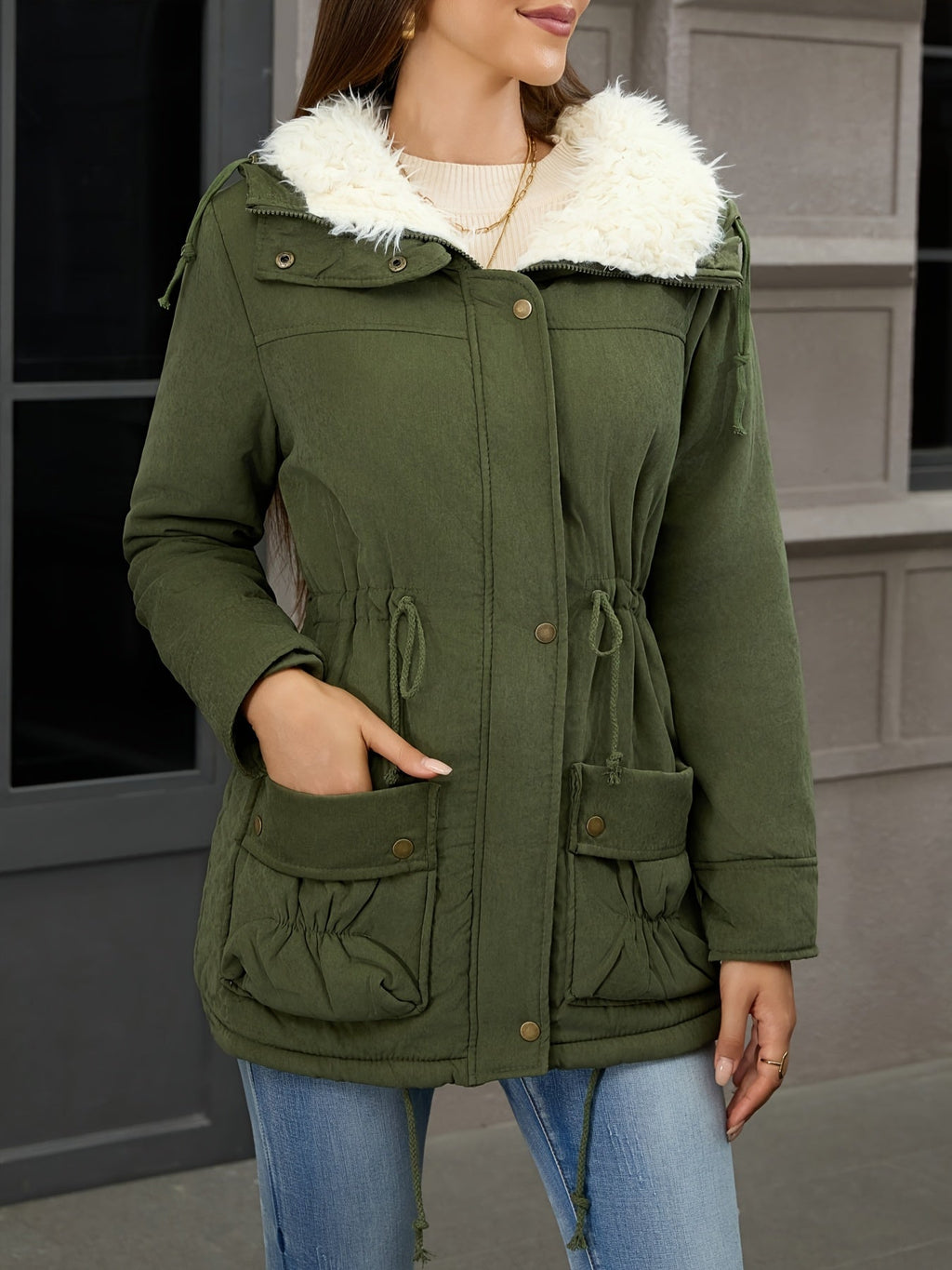 Emma - Parka Matelassée Élégante