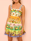 Robe d'été Mini Femme | Décolleté Carré