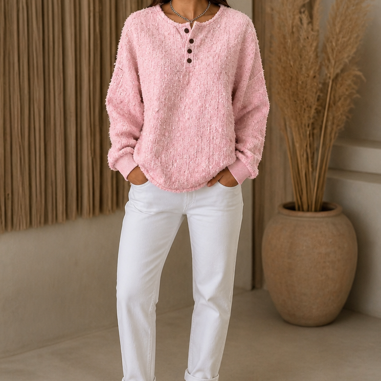 Mila | Pull en tricot chunky moderne et polyvalent