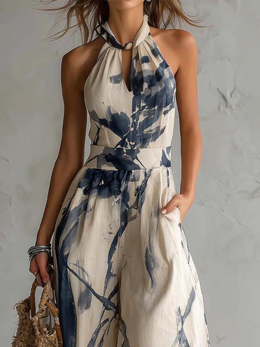 Bellamira | Combinaison flatteuse avec jambes larges