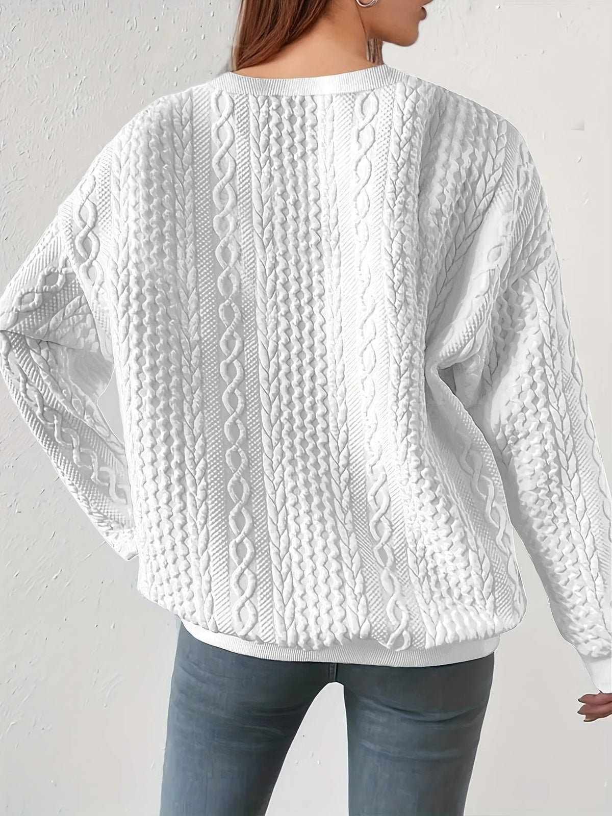 Hannah | Pull en Câble Classique et Confortable pour Femmes