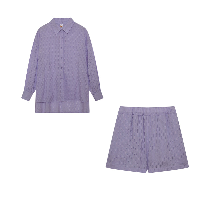 Elizabeth™ - Ensemble T-shirt et Shorts Aérés