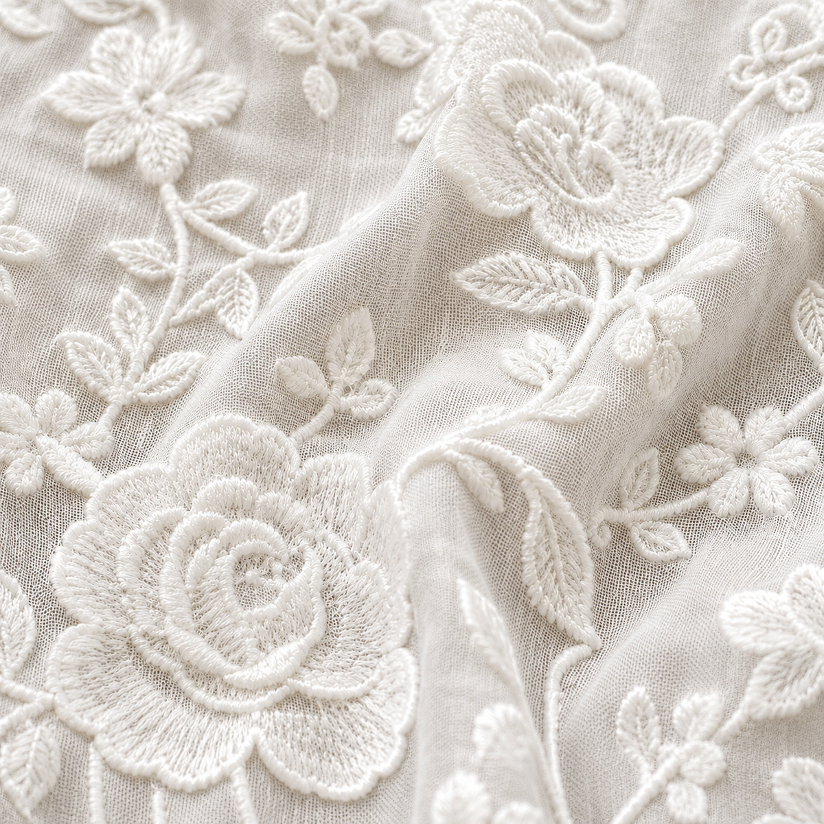 Malie | Blouse vintage pour femmes avec broderie florale
