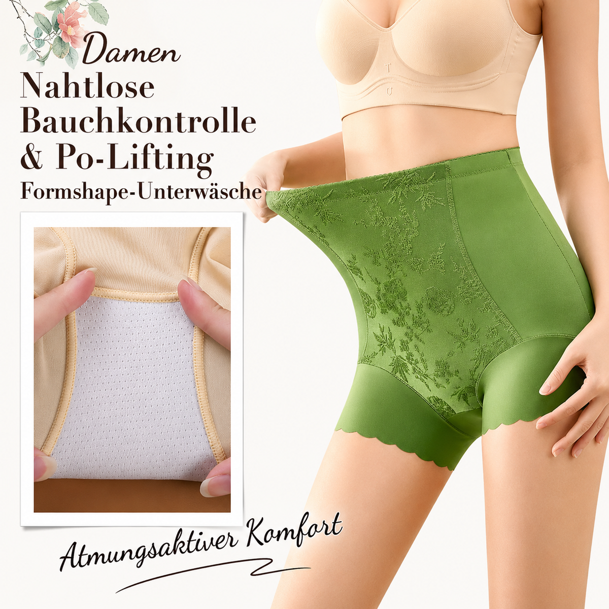Nadira | Slip sculptant avec contrôle du ventre et lifting des fesses