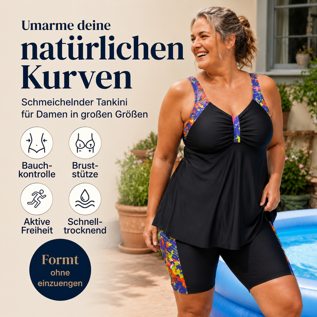 Xeralia | Tankini sculptant avec shorts confortables