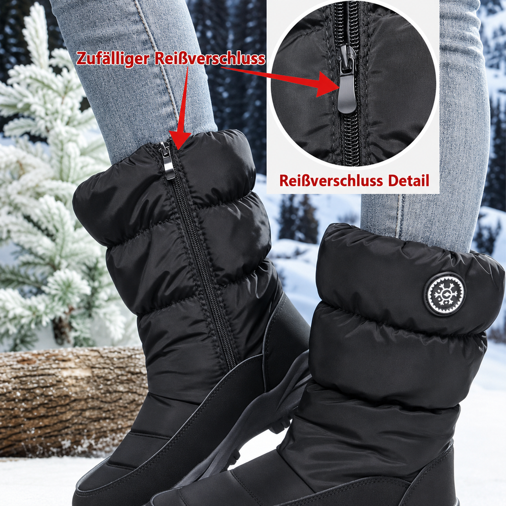 Snavie | Bottes d'hiver pour femmes à tige mi-haute