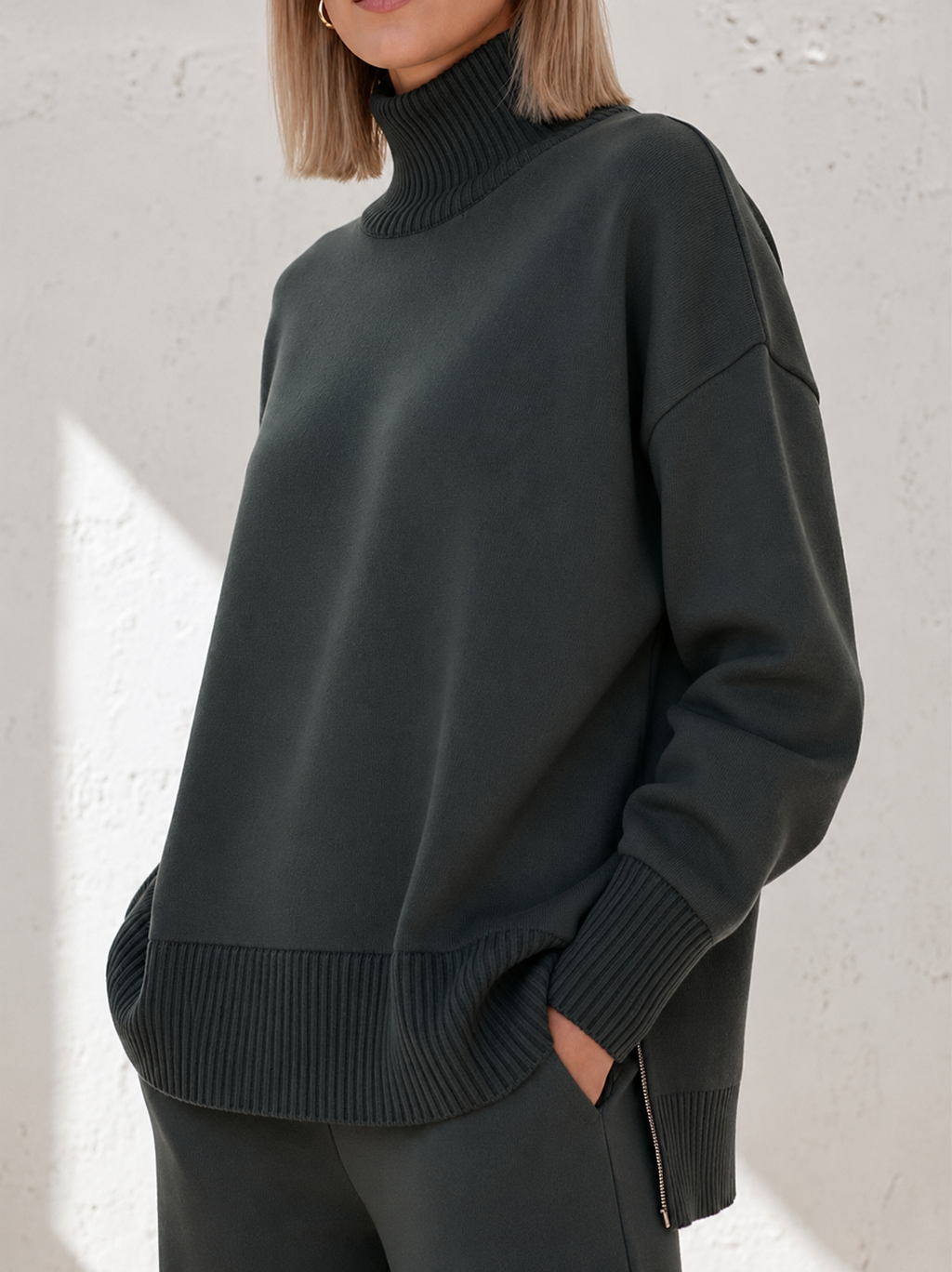 Avenia | Ensemble de voyage avec haut et zips latéraux