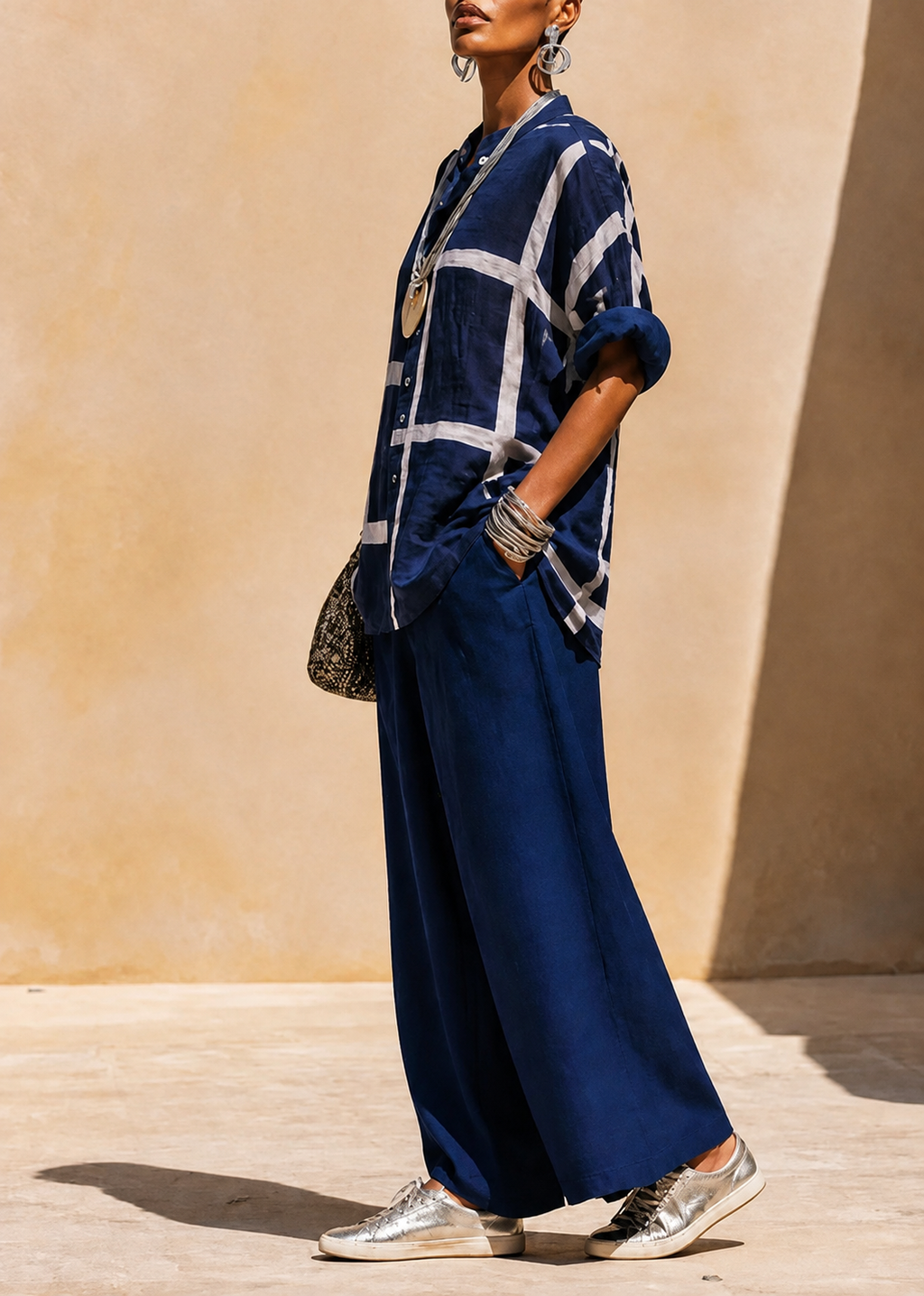 Qerissa | Ensemble léger avec un confort de pantalon ample