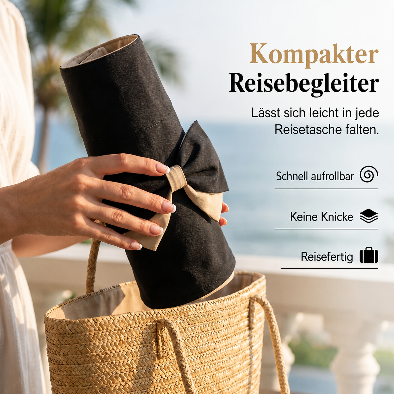 Ecedda | Chapeau de soleil pour femmes avec large bord et nœud