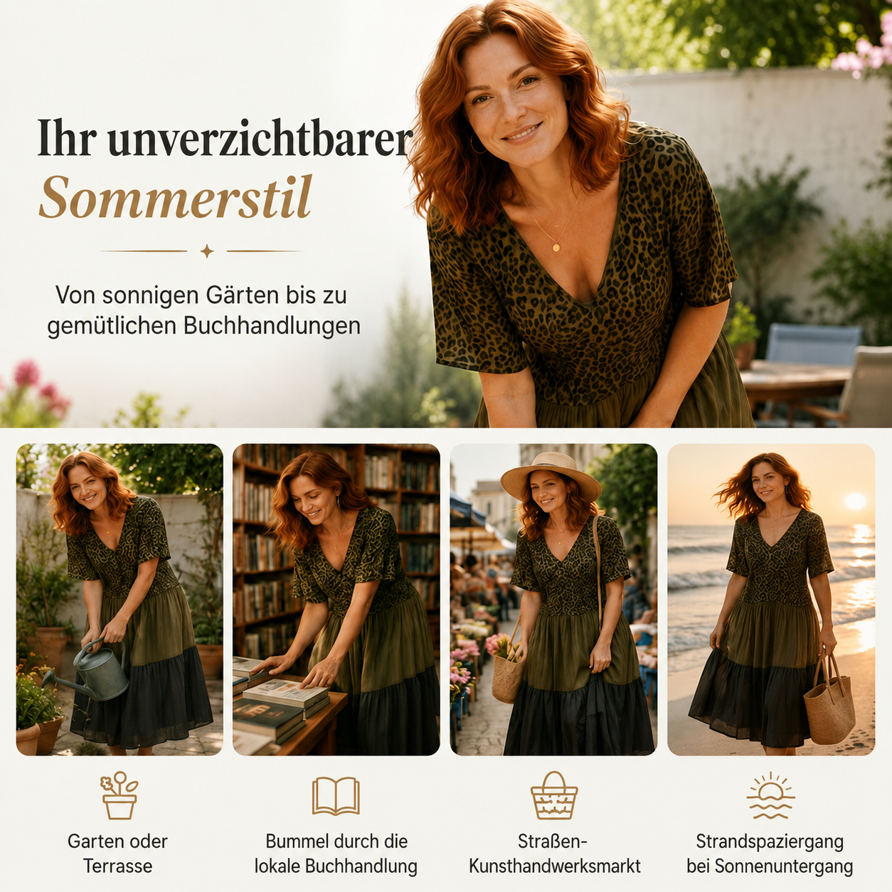 Oellame | Robe maxi élégante avec jupe à volants