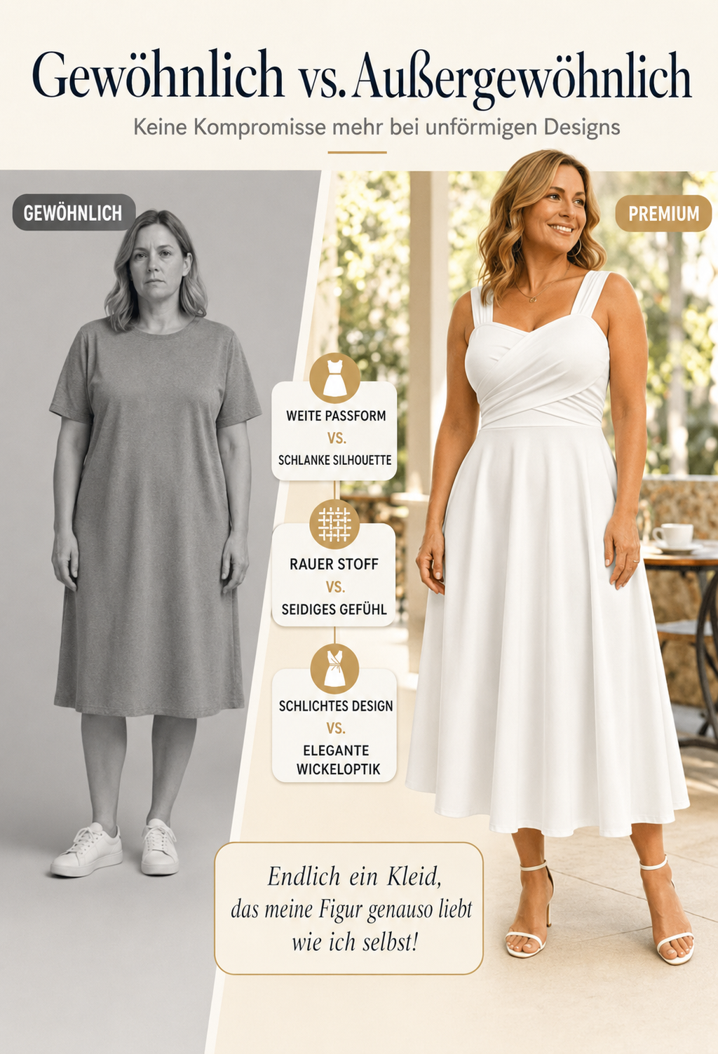 Amaina | Robe midi en A avec taille croisée