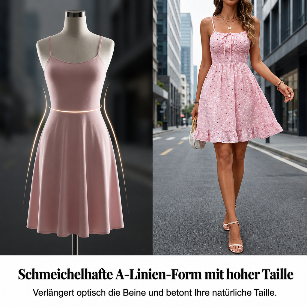 Familla | Robe ludique avec lien et détail smock