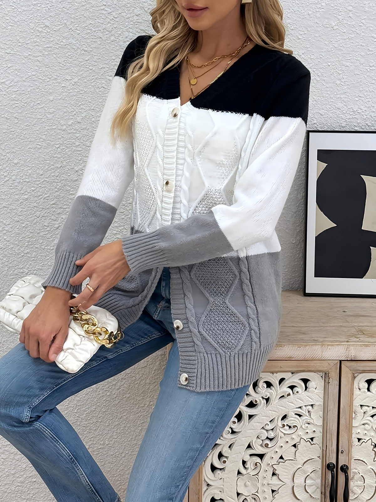 VESTE PATCHWORK POUR FEMMES