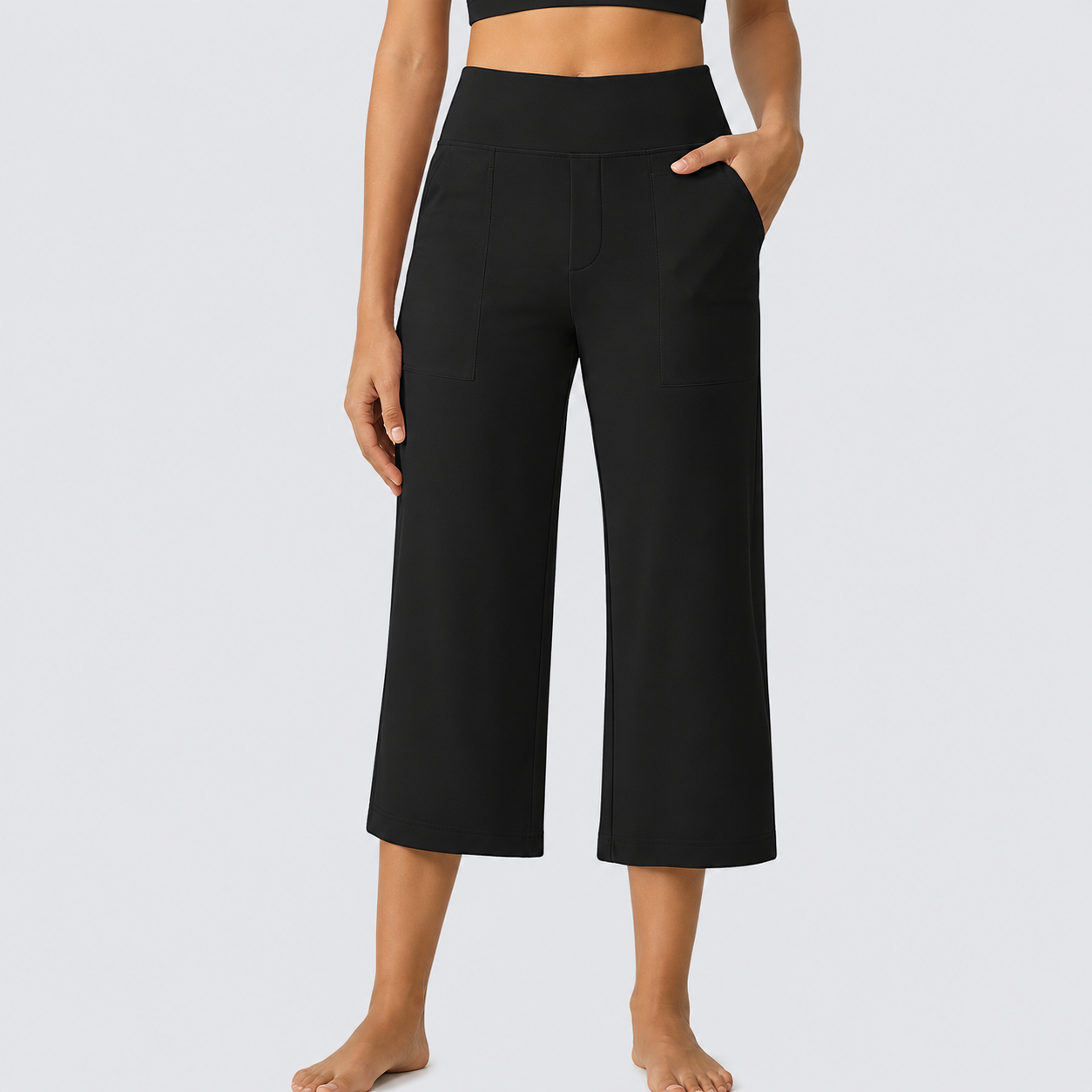 Ezlina | Pantalon de loisirs confortable avec poches latérales