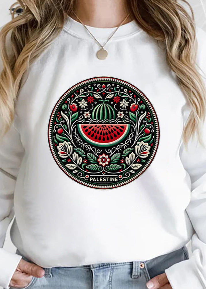 Pull à Motif Pastèque