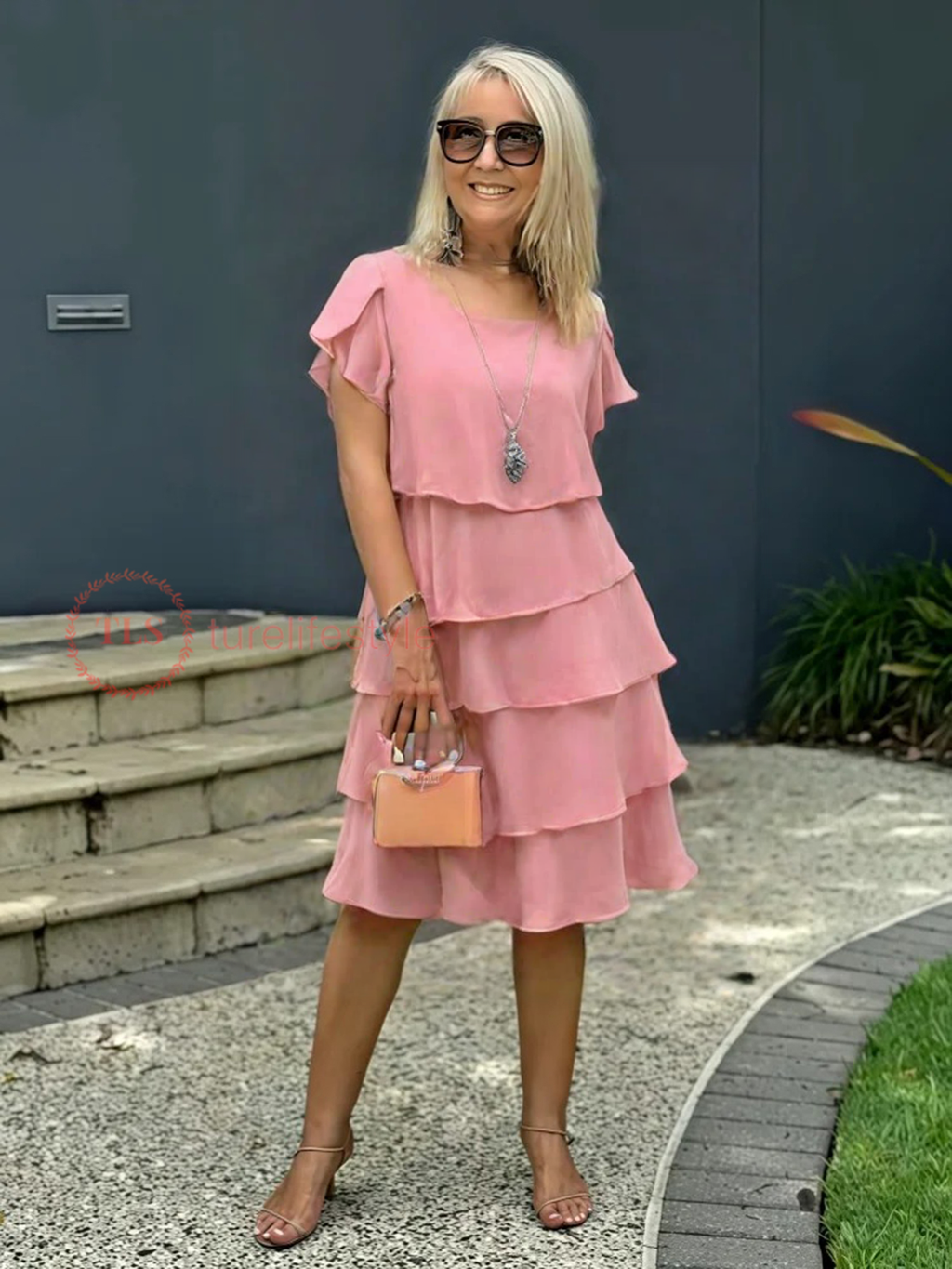 Paige™ - Robe Chiffon Ample