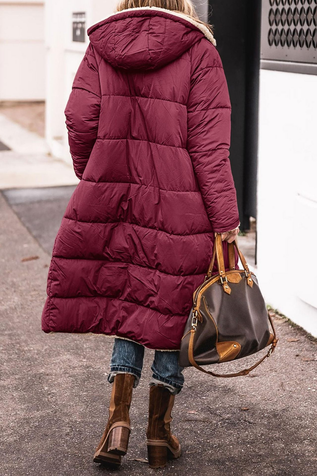 Sasha | Élégant Manteau Réversible