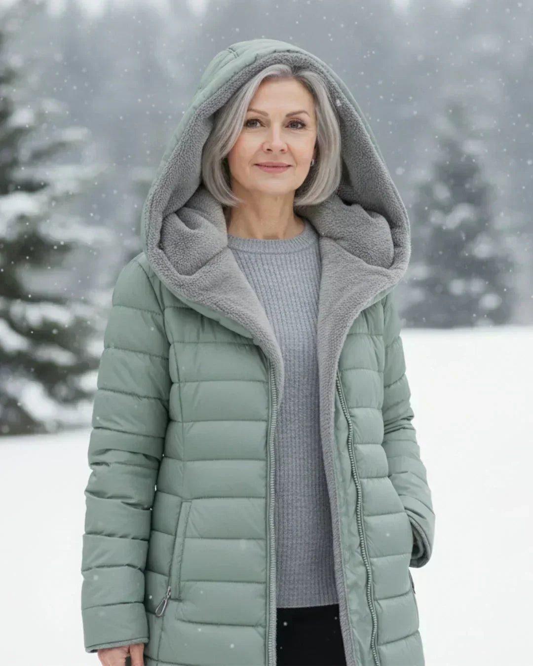 MANTEAU LONG FEMME