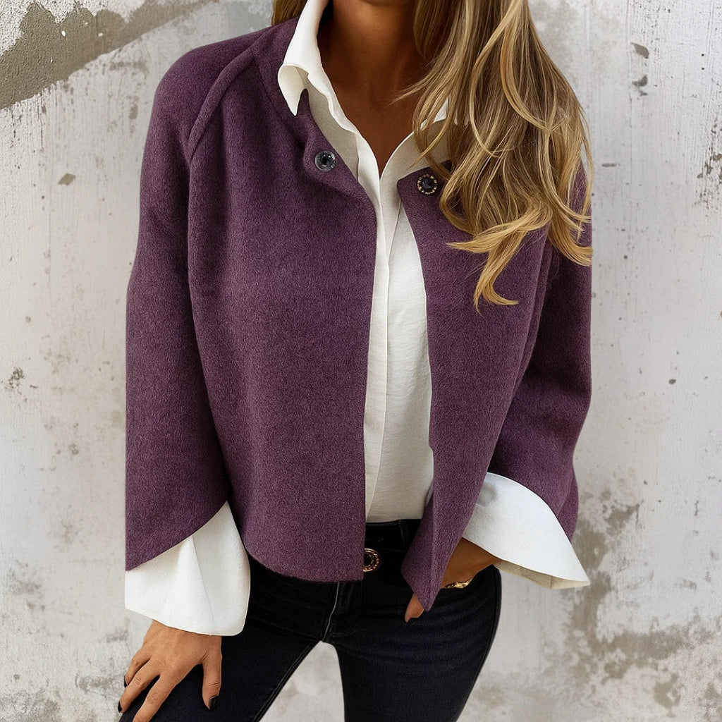 Manteau court femme | Doux et élégant