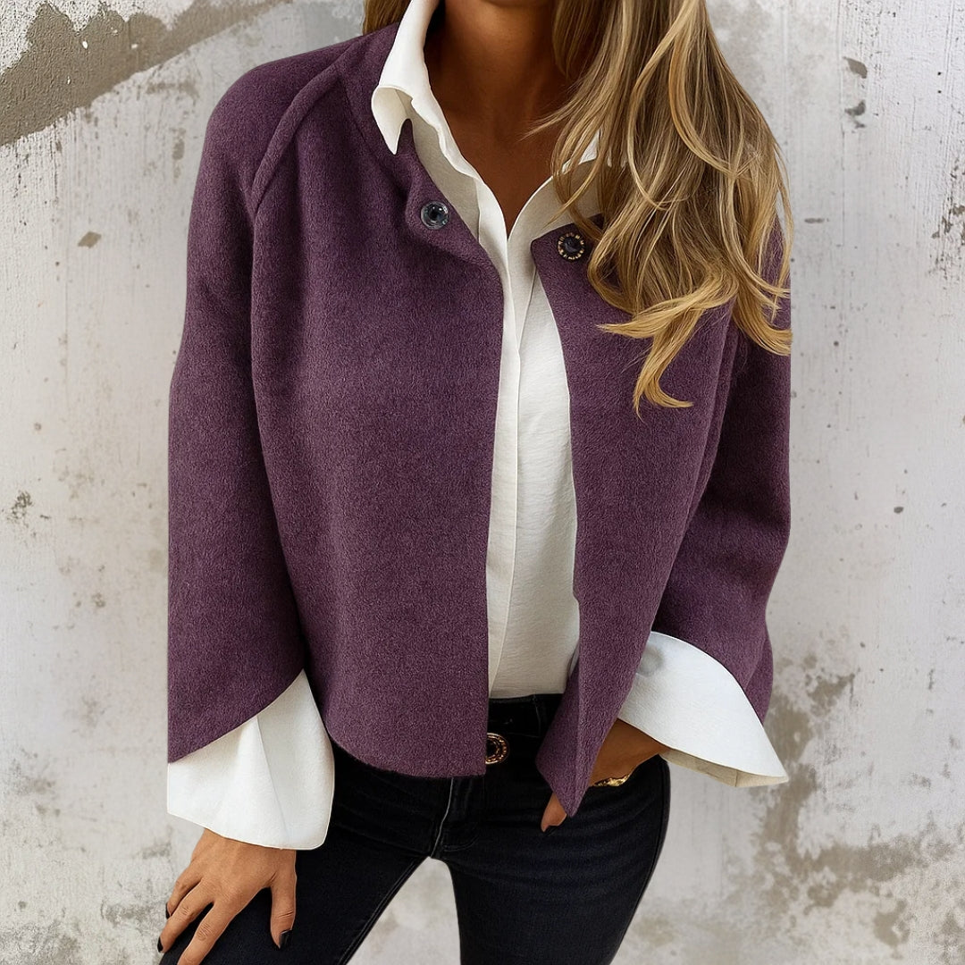 Manteau court femme | Doux et élégant