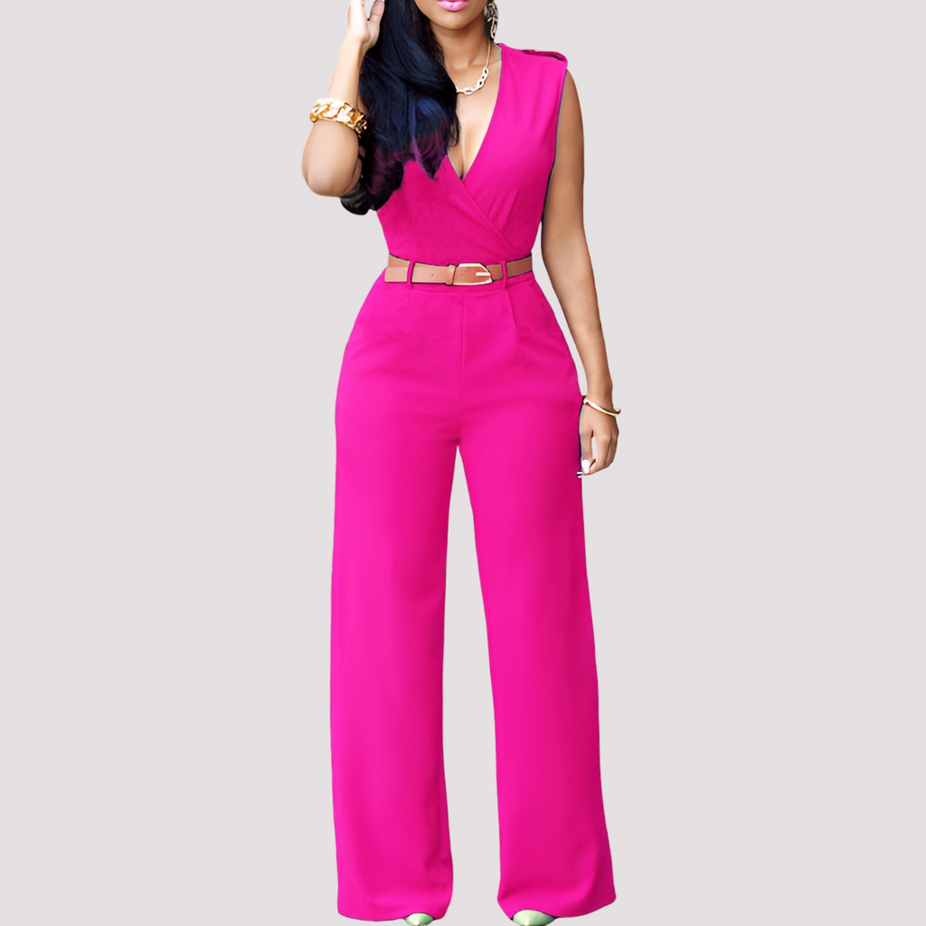 Combinaison Avec Ceinture Intégrée Pour Femme | Idéale Pour Le Bureau Et Les Sorties