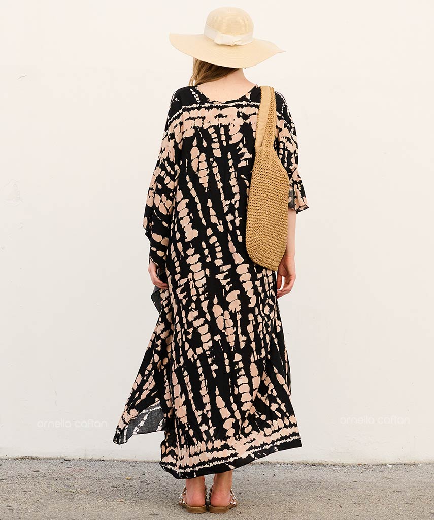Caftan Ample À Coupe Fluide Pour Femme | Idéal Pour Les Journées Décontractées Et La Saison Chaude