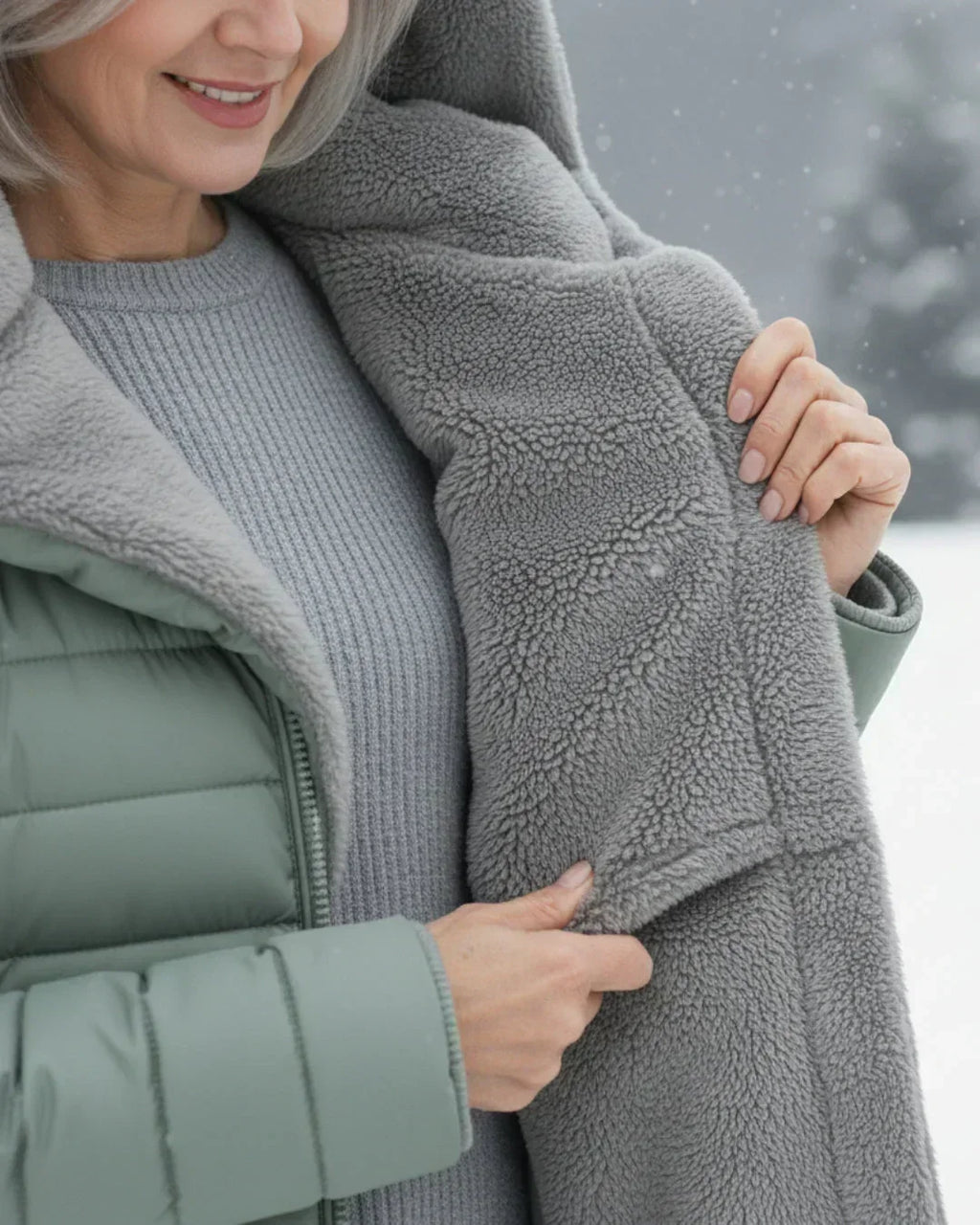 MANTEAU LONG FEMME