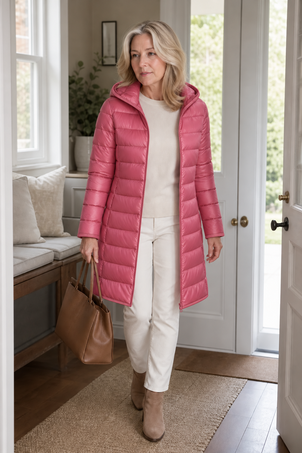 Julia | Veste doudoune légère et polyvalente pour hommes avec capuche amovible