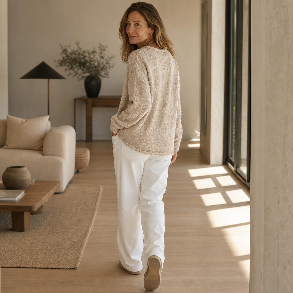 Mila | Pull en tricot chunky moderne et polyvalent