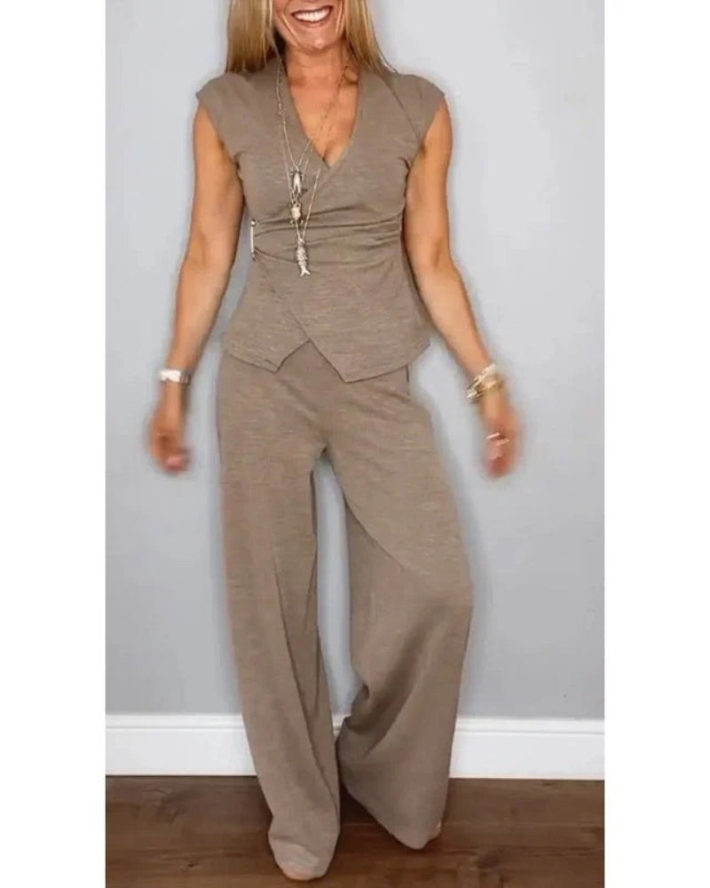 Angela™ – Ensemble Élégant en Deux Pièces