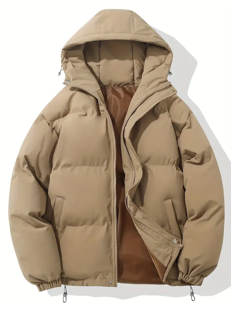 Martine - Manteau d'Hiver Oversized Matelassé Élégant