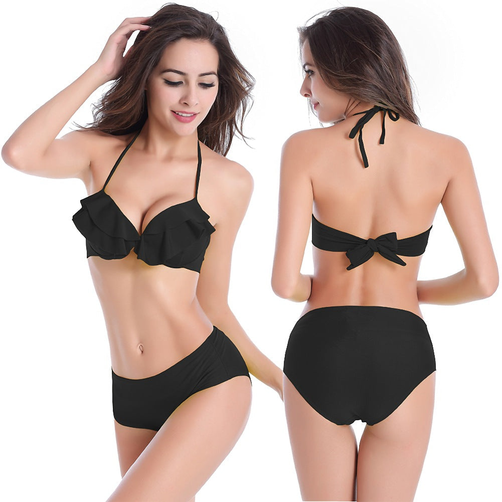 Maillot de bain femme avec volants R&B