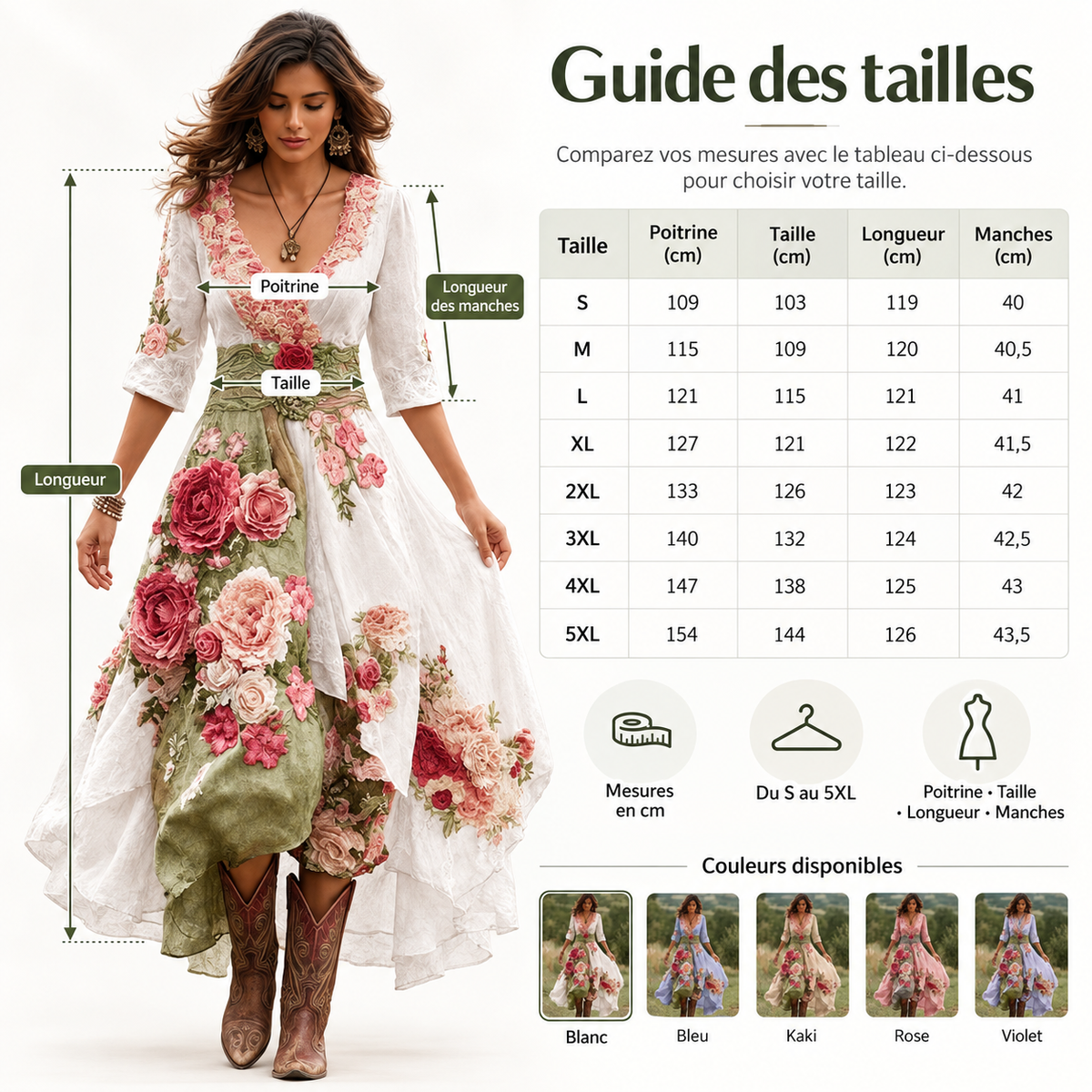 Robe inspirée vintage