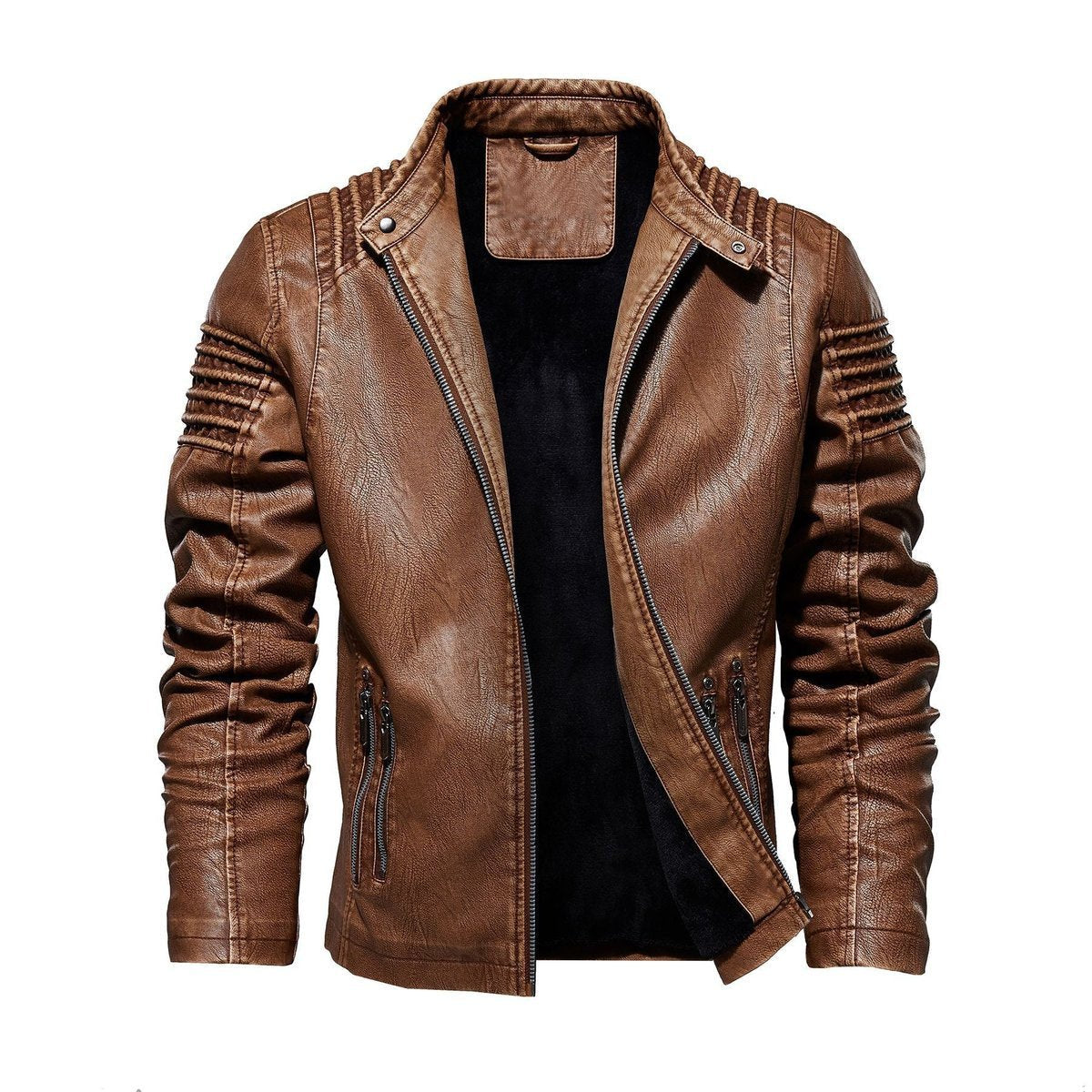 Julian | Veste en Cuir pour Hommes Marquante et Moderne