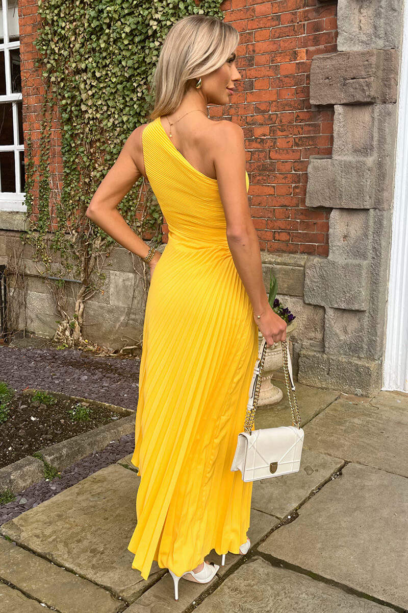 Robe Longue Plissée Asymétrique Pour Femmes | Idéale Pour Sorties Et Événements D’Été