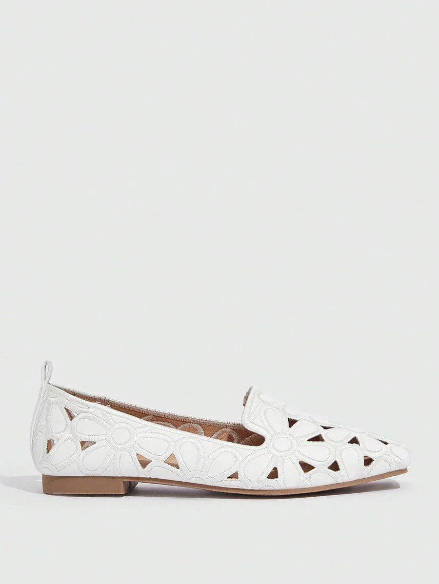 Agashen | Ballerines orthopédiques à enfiler avec motif floral