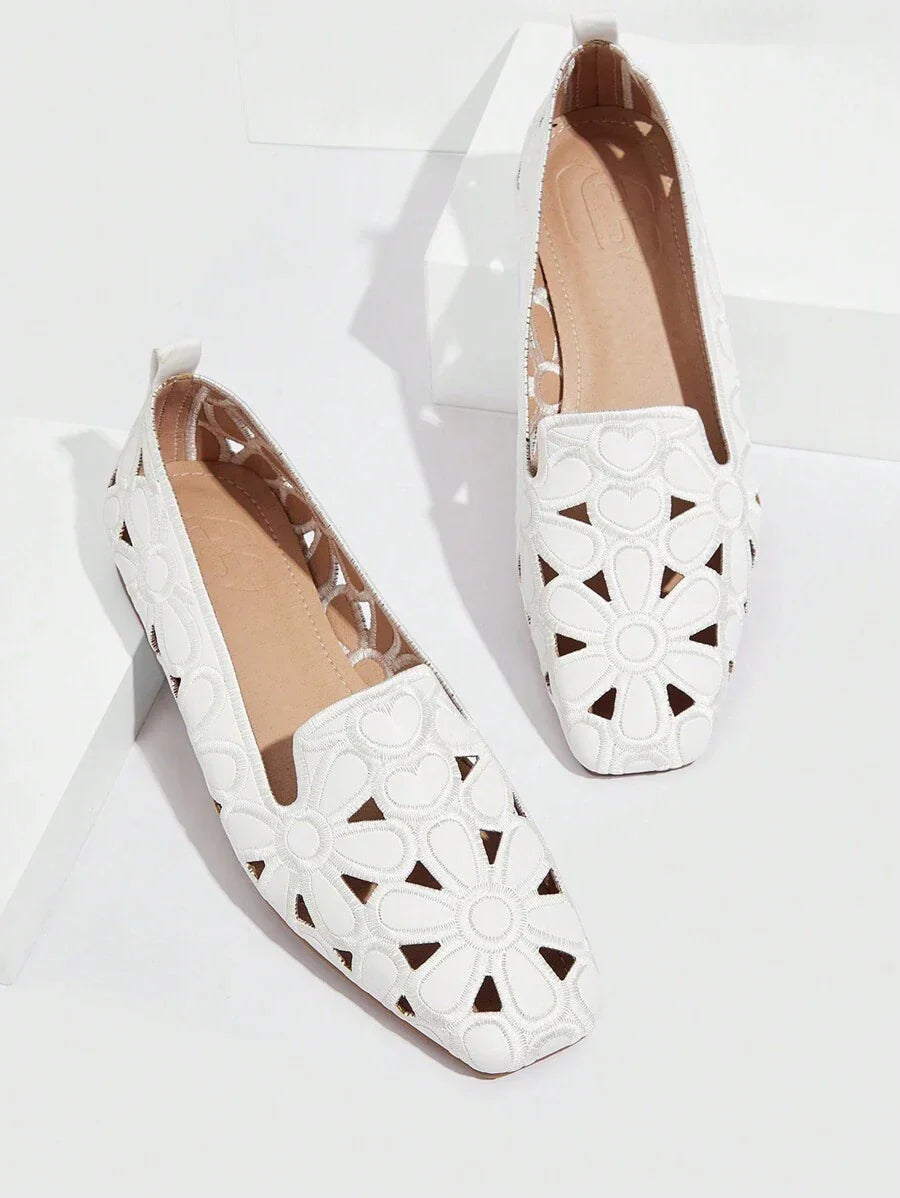 Agashen | Ballerines orthopédiques à enfiler avec motif floral