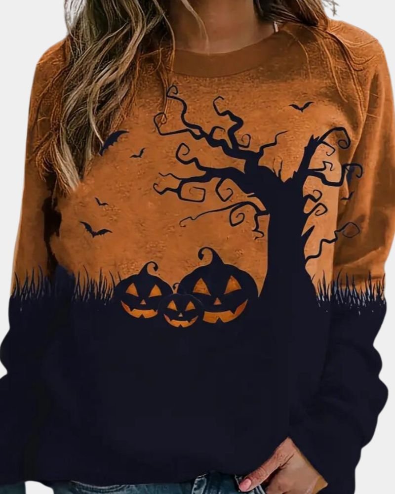 Sweatshirt Halloween Femme | Coupe Décontractée & Confort Doux