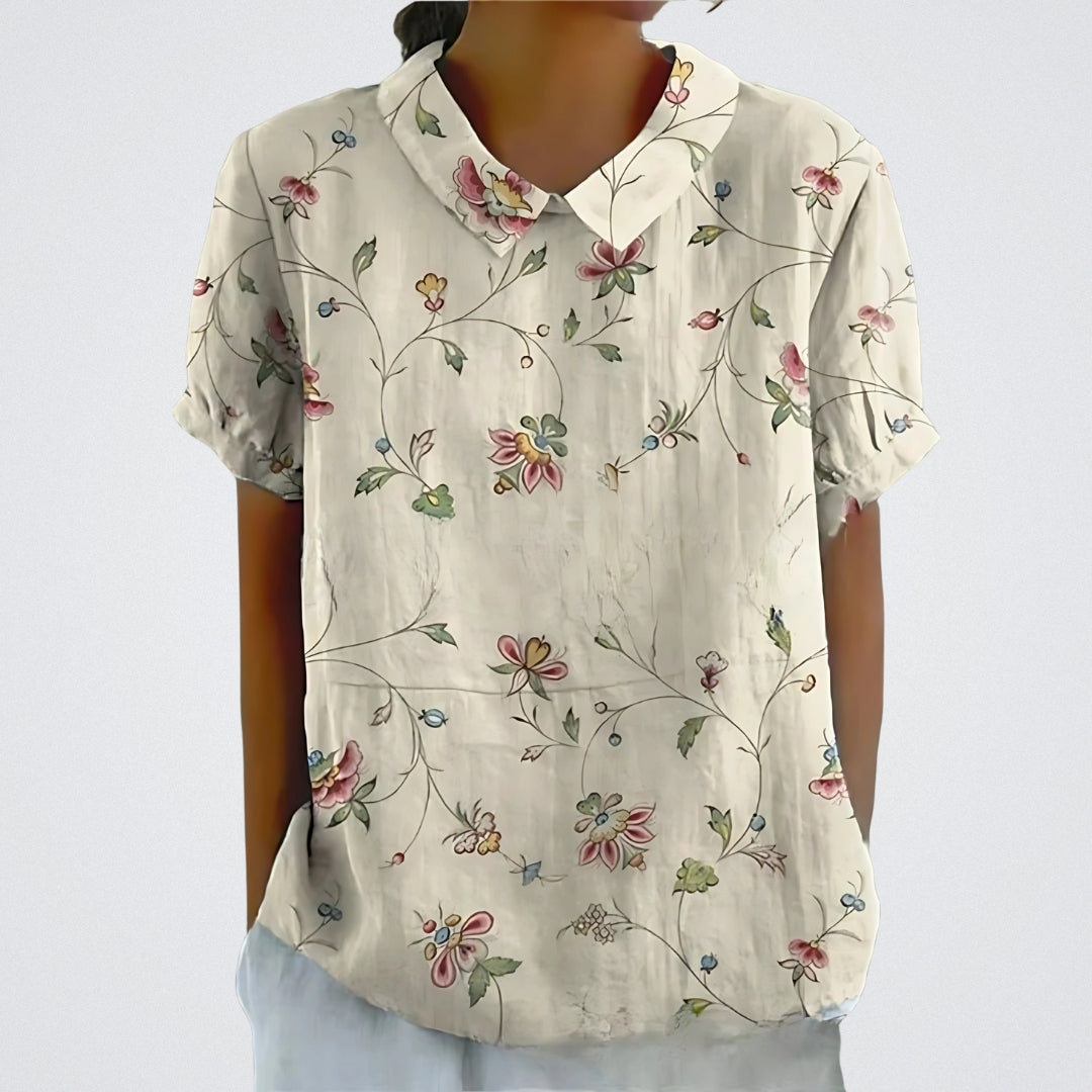 Lina™ - Blouse élégante avec motif floral