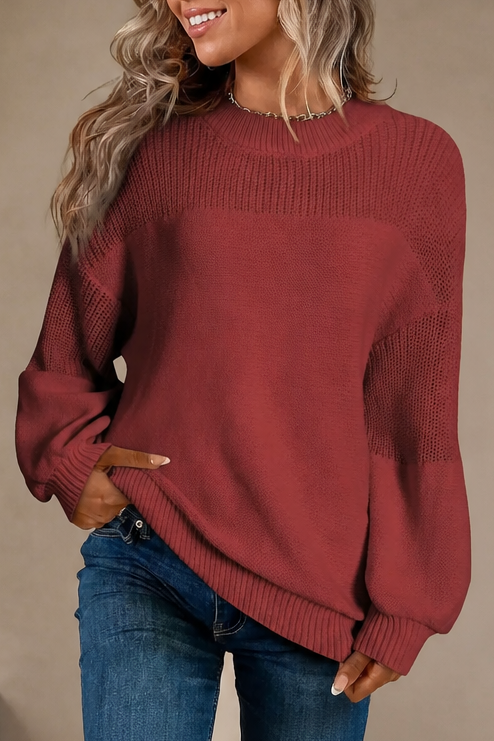 Livia | Pull en Tricot Oversize Moderne et Confortable