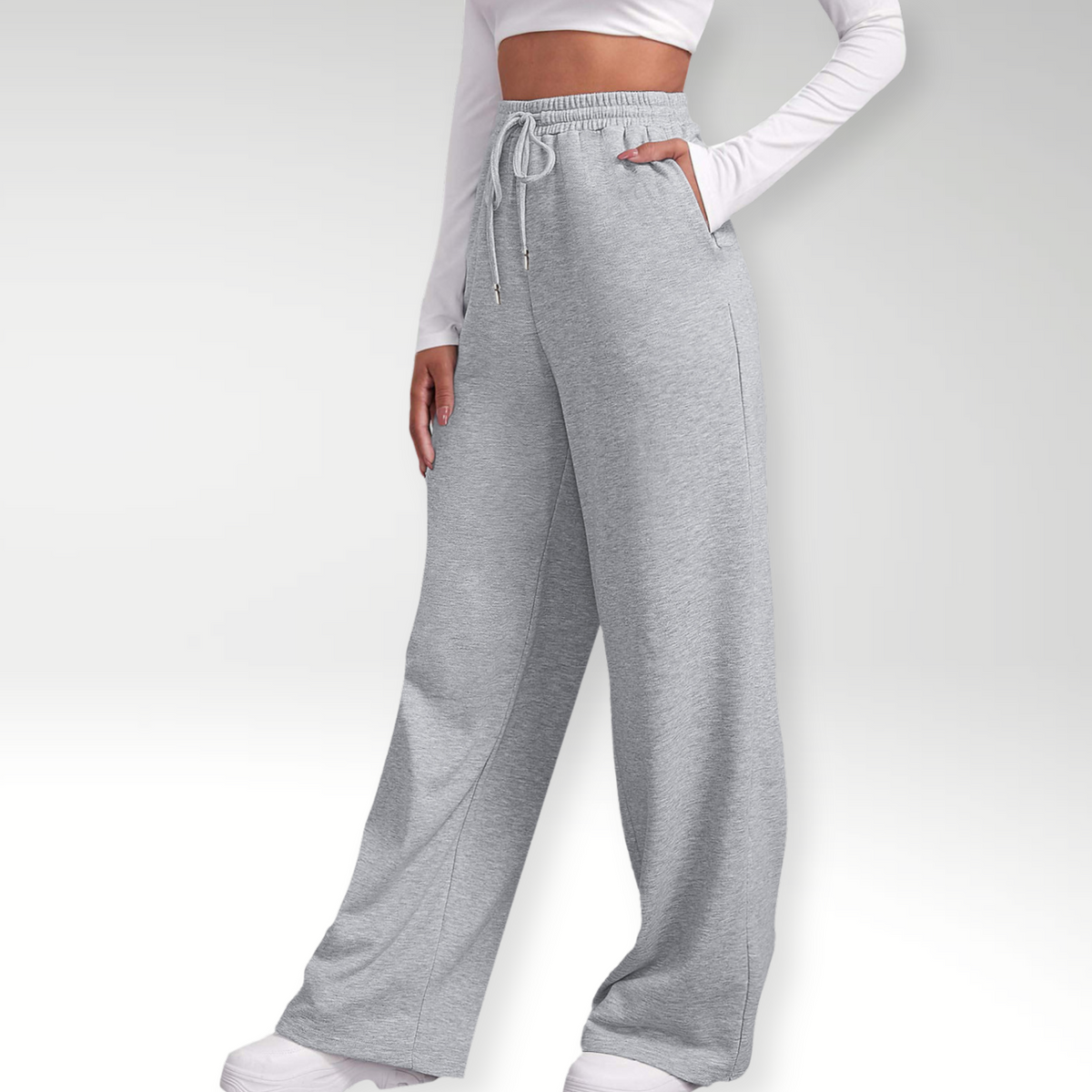 Pantalons Modernes Taille Haute – Style et Confort en Un