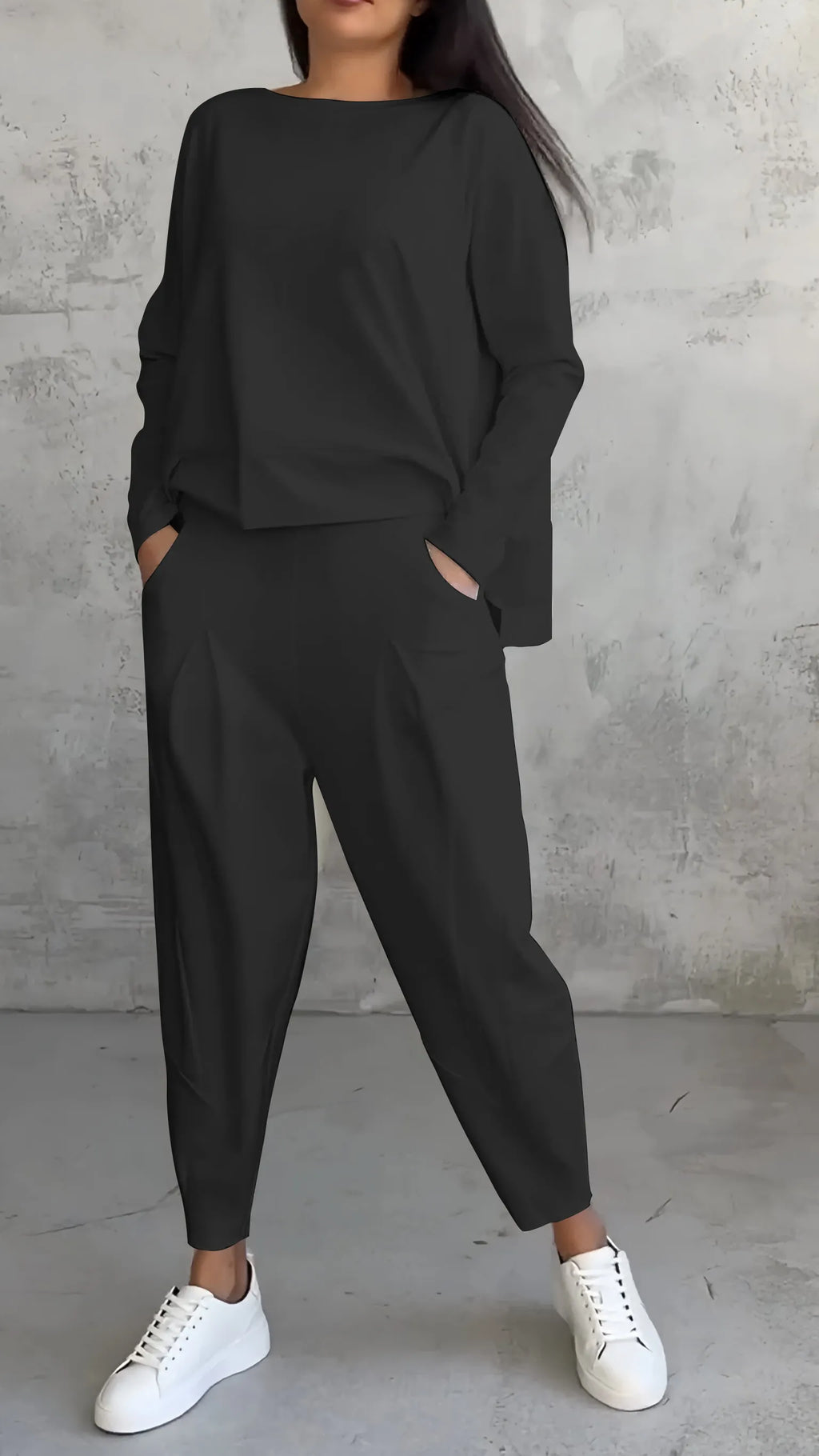 MW | Ensemble deux pièces dans un style décontracté Relaxed-Fit
