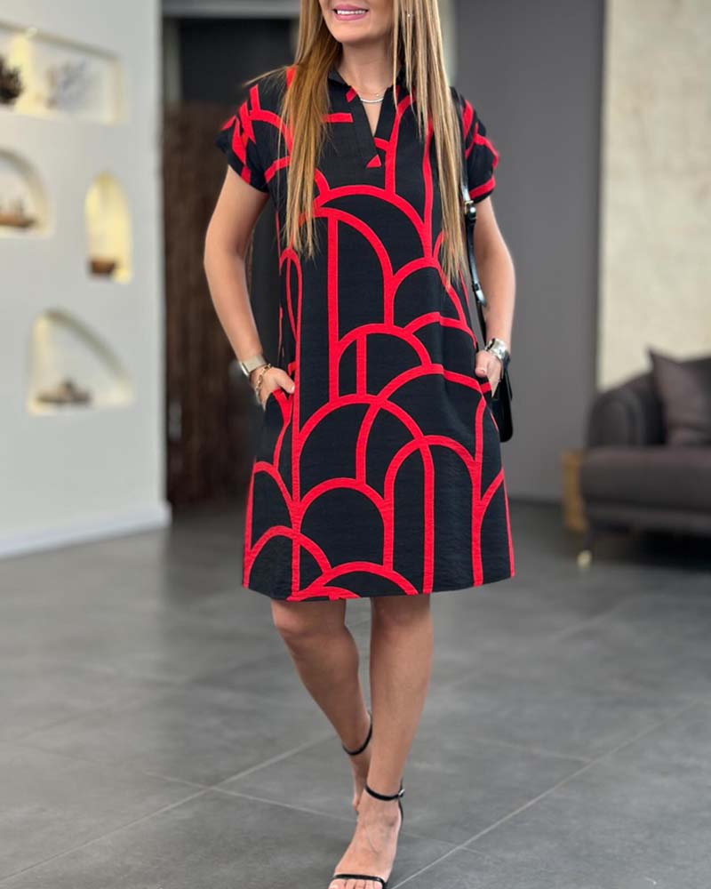 Ailech | Robe courte élégante pour le quotidien et les vacances