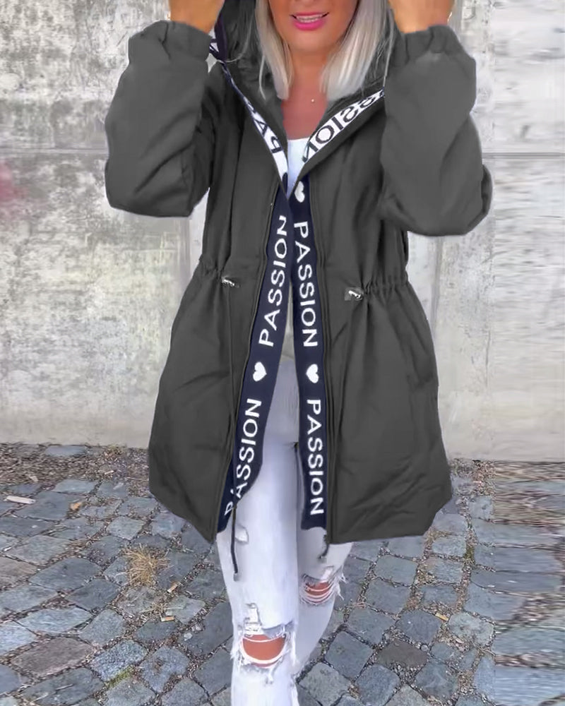 Alexa™ - Manteau décontracté avec capuche