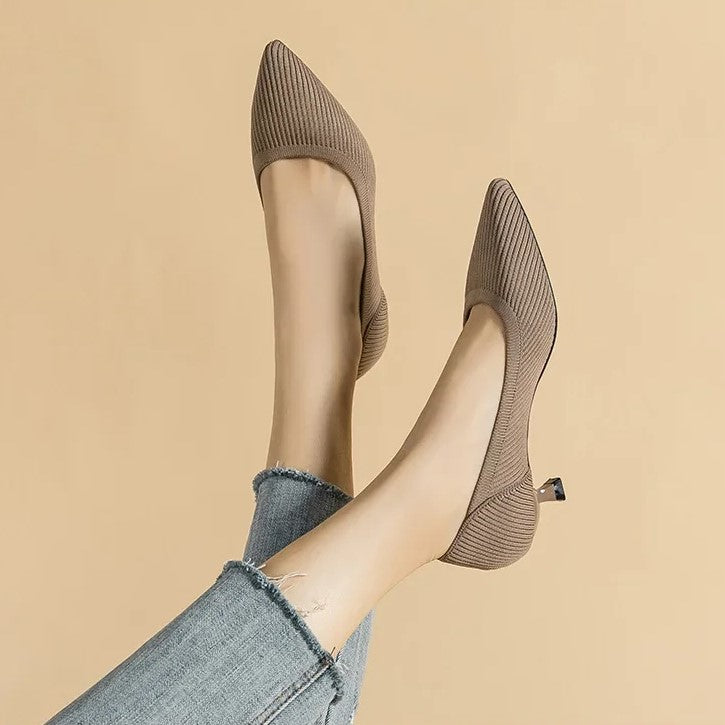 Sandales À Talon Avec Soutien Du Pied Et Bout Pointu Pour Femmes | Idéales Pour Usage Quotidien Et Événements
