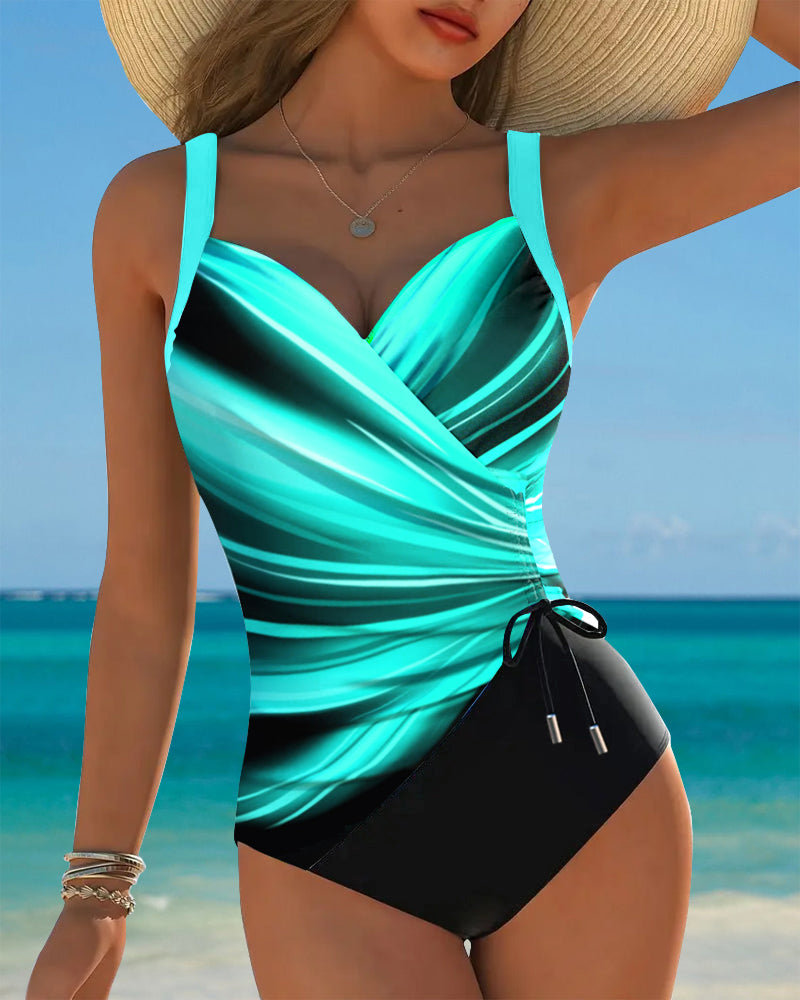 Carla - Tankini Corrigeant avec Bretelle