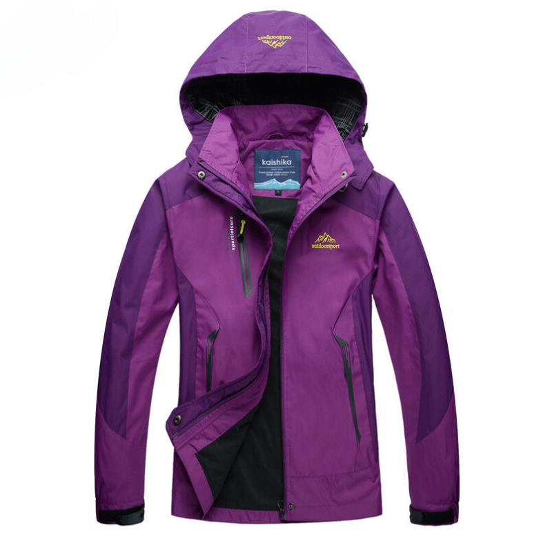Claire - Veste de Pluie Imperméable et Élégante avec Capuche