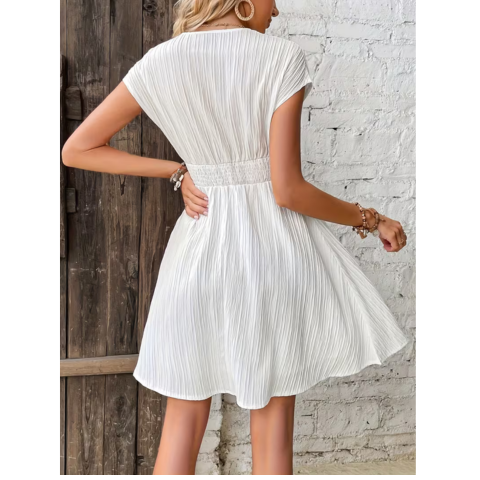 Robe d'été bohème en dentelle pour femme | Mini